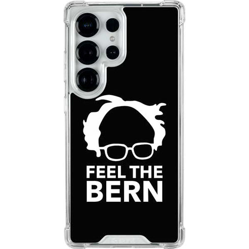 Feel The Bern Outline Galaxy S25 Ultra Clear Case