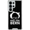 Feel The Bern Outline Galaxy S25 Ultra Clear Case