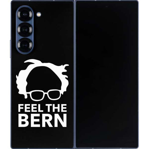 Feel The Bern Outline Galaxy Z Fold6 Skin