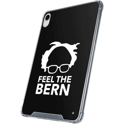 Feel The Bern Outline iPad 11th Gen (2025) Clear Case