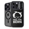 Feel The Bern Outline iPhone 14 Pro Max Kickstand Case