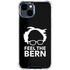 Feel The Bern Outline iPhone 15 Clear Case