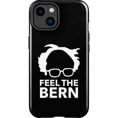 Feel The Bern Outline iPhone 15 Impact Case
