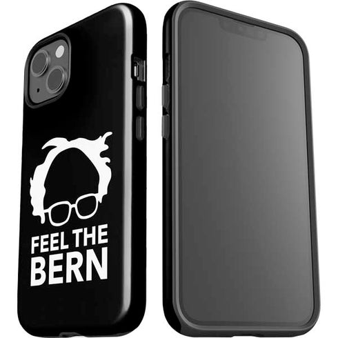 Feel The Bern Outline iPhone 15 Impact Case
