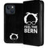 Feel The Bern Outline iPhone 15 Plus Folio Case