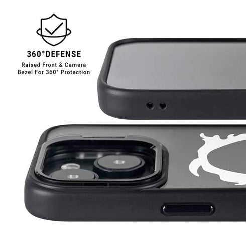 Feel The Bern Outline iPhone 15 Plus Kickstand Case