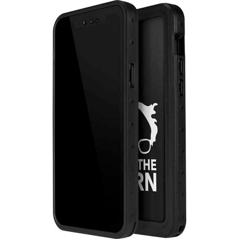 Feel The Bern Outline iPhone 15 Plus Waterproof Case