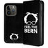 Feel The Bern Outline iPhone 15 Pro Folio Case