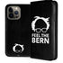 Feel The Bern Outline iPhone 15 Pro Max Folio Case