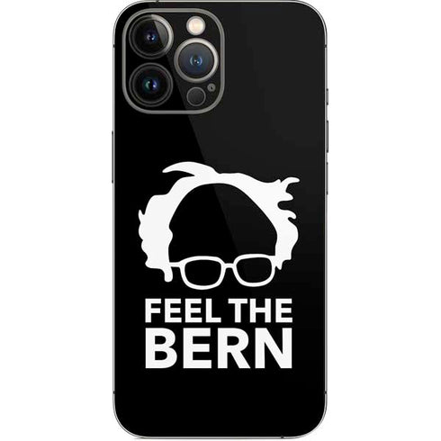 Feel The Bern Outline iPhone 15 Pro Max Skin