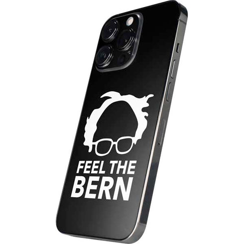 Feel The Bern Outline iPhone 15 Pro Max Skin