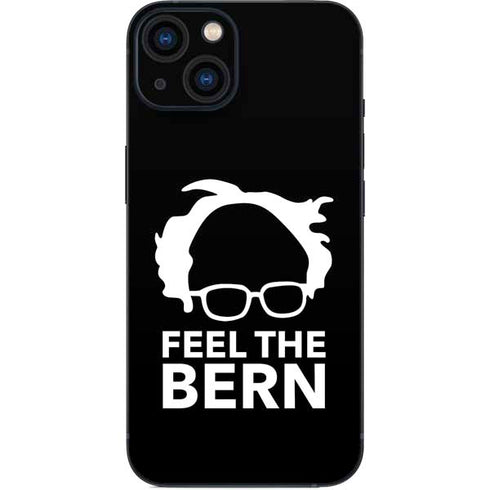 Feel The Bern Outline iPhone 15 Skin