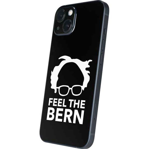 Feel The Bern Outline iPhone 15 Skin