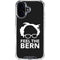 Feel The Bern Outline iPhone 16 Plus Clear Case
