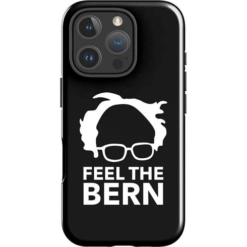 Feel The Bern Outline iPhone 16 Pro Impact Case