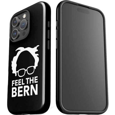 Feel The Bern Outline iPhone 16 Pro Max Impact Case