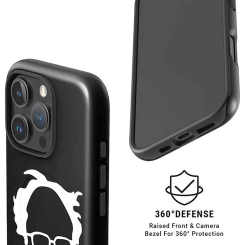 Feel The Bern Outline iPhone 16 Pro Max Magsafe Impact Case