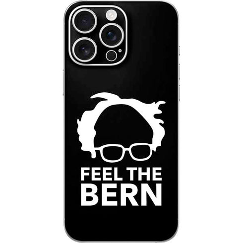 Feel The Bern Outline iPhone 16 Pro Max Skin