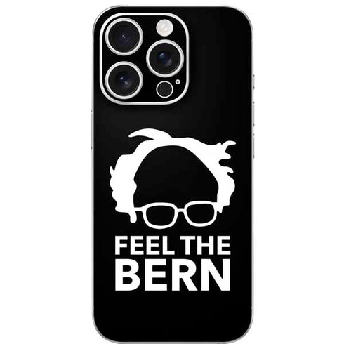 Feel The Bern Outline iPhone 16 Pro Skin
