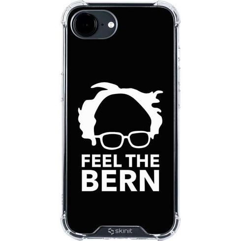 Feel The Bern Outline iPhone 16e Clear Case