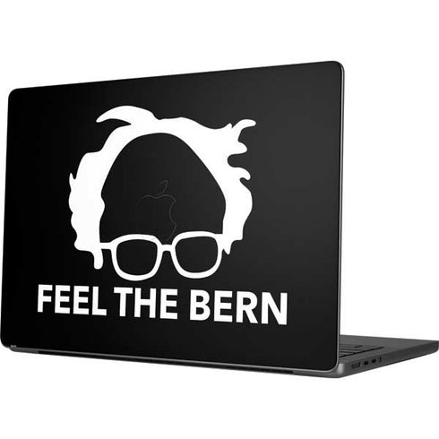 Feel The Bern Outline Apple MacBook Pro 14-inch Skin