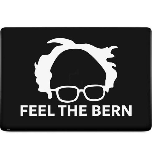 Feel The Bern Outline MacBook Skins