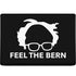 Feel The Bern Outline MacBook Skins