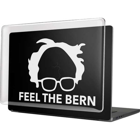 Feel The Bern Outline MacBook Cases