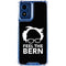 Feel The Bern Outline Moto G Play 4G (2024) Clear Case