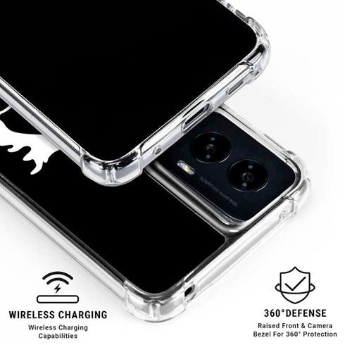 Feel The Bern Outline Moto G Power 5G (2024) Clear Case