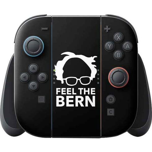 Feel The Bern Outline Nintendo Skins