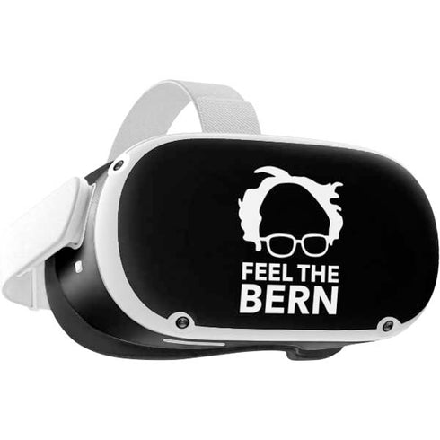 Feel The Bern Outline Oculus Quest 2 Skin