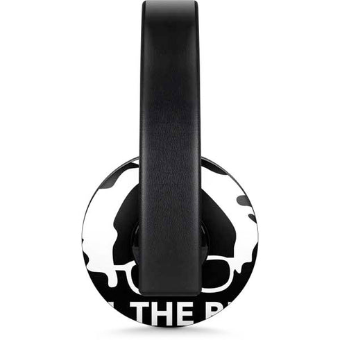 Feel The Bern Outline PlayStation 4 Gold Wireless Headset Skin