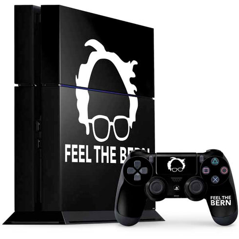 Feel The Bern Outline PlayStation PS4 Skins
