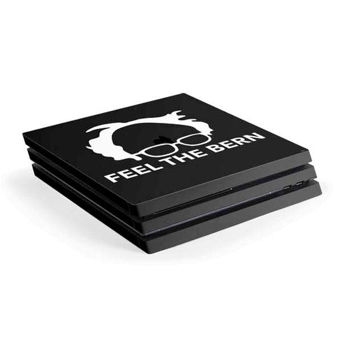 Feel The Bern Outline PlayStation PS4 Skins