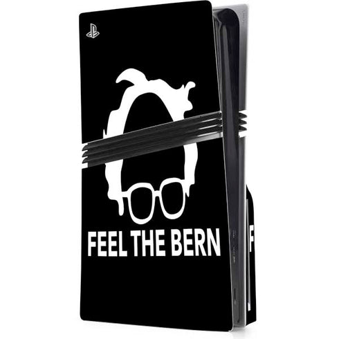 Feel The Bern Outline PlayStation PS5 Skins
