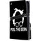 Feel The Bern Outline PS5 Pro Disk Console Skin