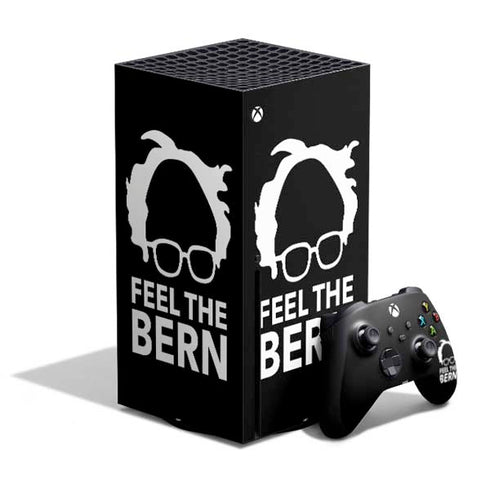 Feel The Bern Outline Xbox Series X Bundle Skin