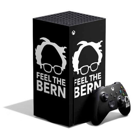 Feel The Bern Outline Xbox Series X Skins