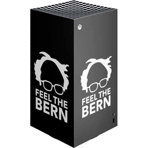 Feel The Bern Outline XBox Series X Digital Edition Console Skin