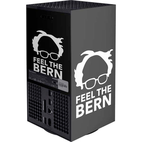 Feel The Bern Outline XBox Series X Digital Edition Console Skin
