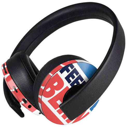 Feel The Bern PlayStation 4 Gold Wireless Headset Skin
