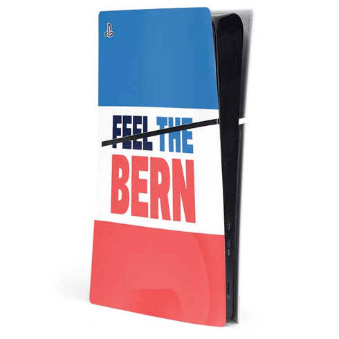 Feel The Bern PS5 Slim Digital Edition Console Skin