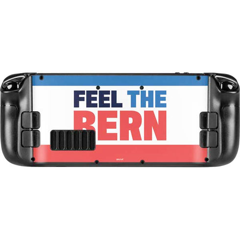 Feel The Bern Steam Deck Handheld Gaming Computer Skin