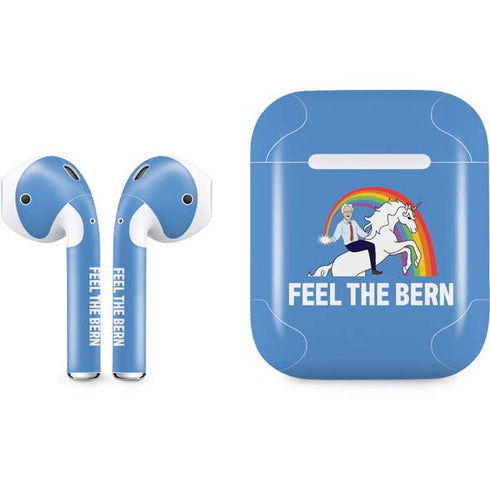 Feel The Bern Unicorn Apple AirPods Skin