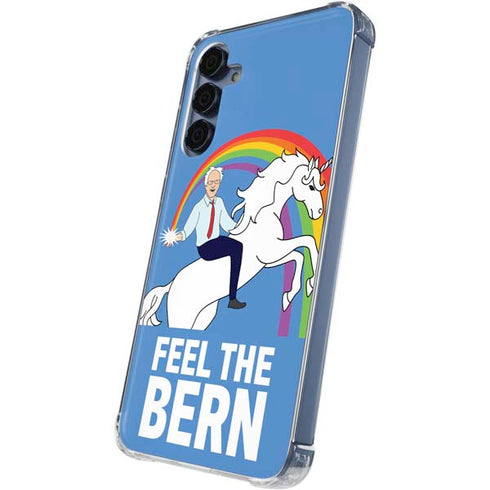 Feel The Bern Unicorn Galaxy A55 5G Clear Case