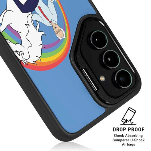 Feel The Bern Unicorn Galaxy S24 FE Kickstand Case