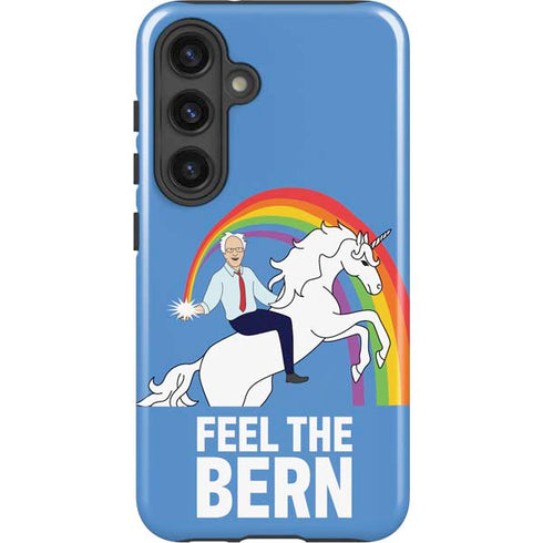 Feel The Bern Unicorn Galaxy S25 Impact Case