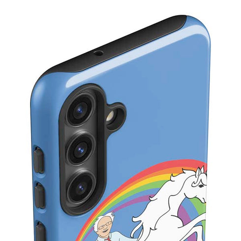 Feel The Bern Unicorn Galaxy S25 Impact Case