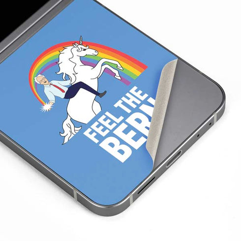 Feel The Bern Unicorn Galaxy Z Flip6 Skin